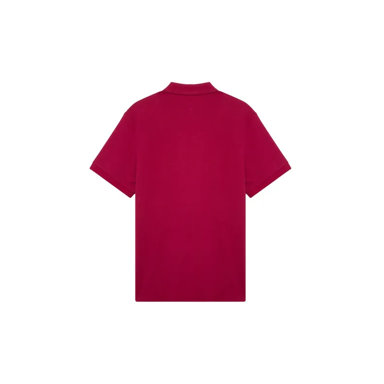 Burberry Polo Shirts Men Rose Red-1