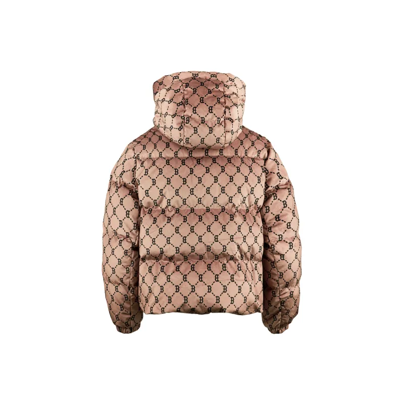 MLB Down Jacket Winter Cropped Unisex Light Brown-1