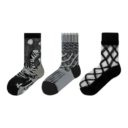 TOOCI Women's Mid Calf Socks
