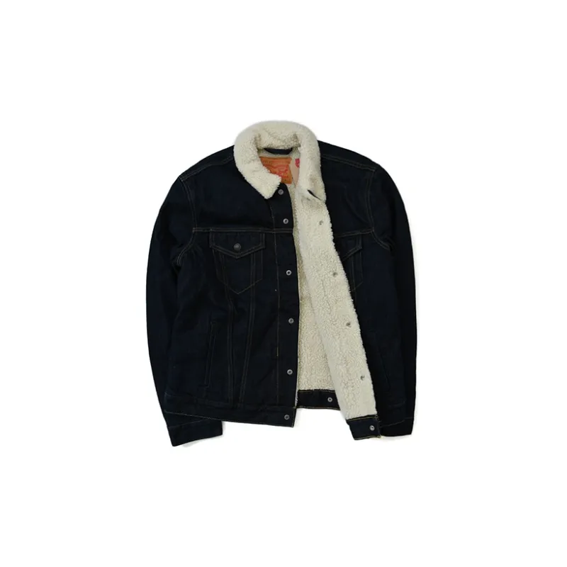 Levi's Denim Jacket Men's Dark Blue Denim-1