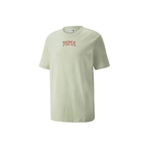 PUMA Downtown T-Shirts Men Light Green