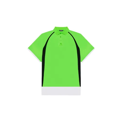 Balenciaga Polo Shirts Unisex Green