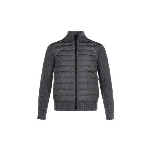 Canada Goose HyBridge Down Jackets Men Iron Gray