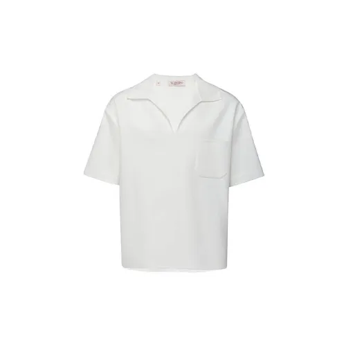 Valentino Polo Shirts Men White