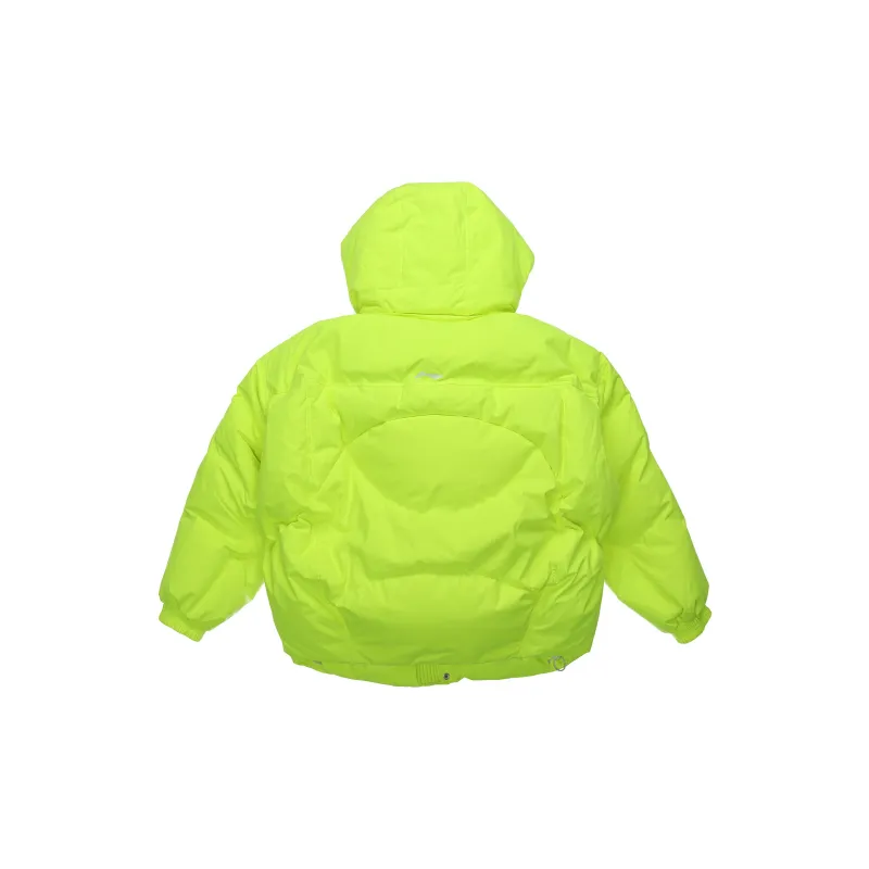 LiNing Down Jacket Winter Unisex Light Neon Green-1