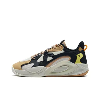 XTEP AG LVL UP 1 Casual Shoes Men Low Top Beige/Black
