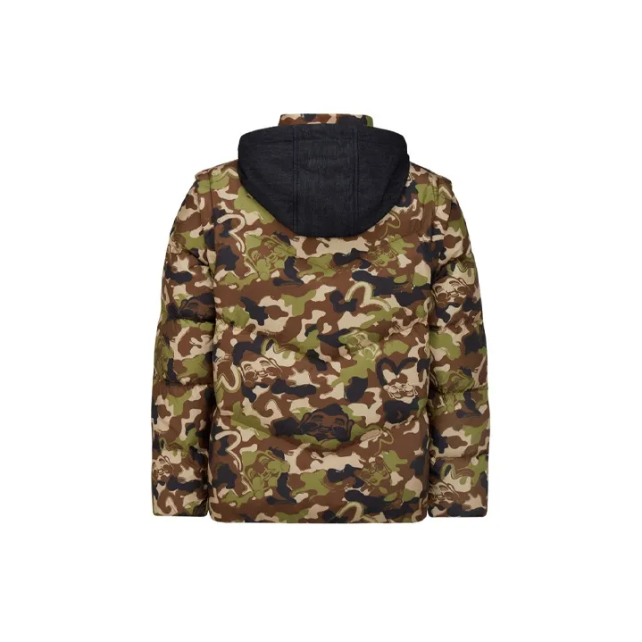 EVISU Down Jacket Men's Camouflage-1