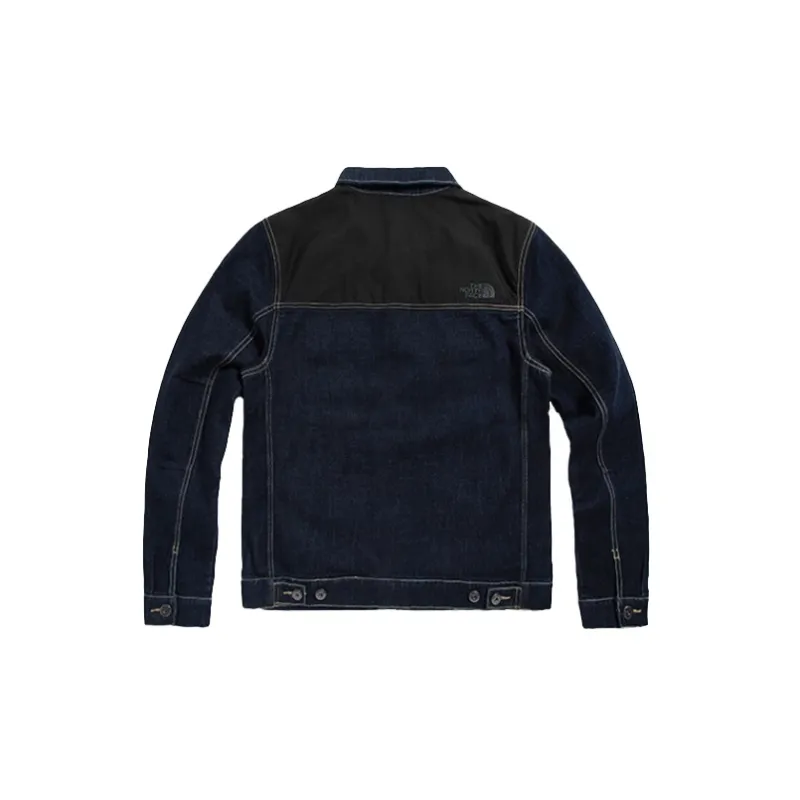 THE NORTH FACE Denim Jackets Men Dark Blue-1