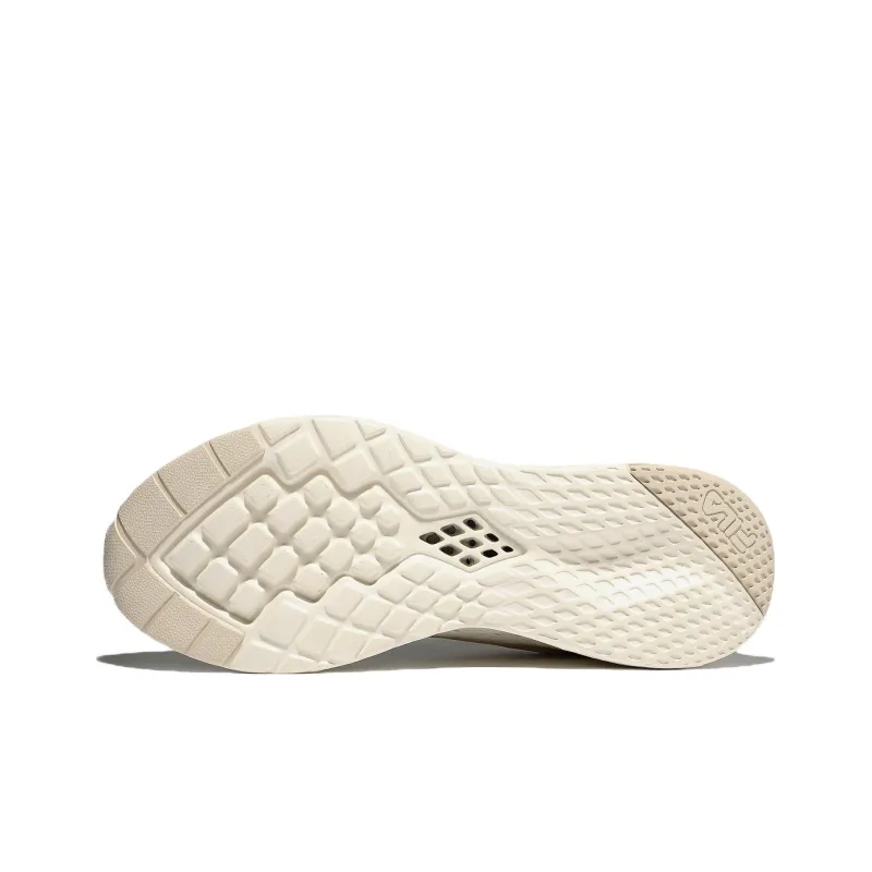 FILA RGB Flex 2 Cushioning Anti Slip And Wear Resistant Low Top Casual Running Shoes Unisex White Coffee Color-4