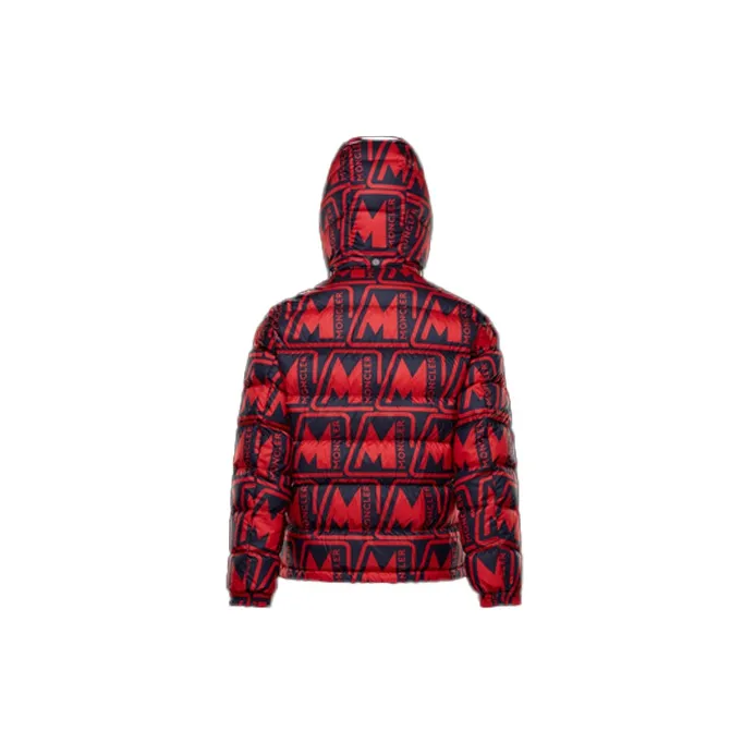 Moncler Down Jackets Men Red-1