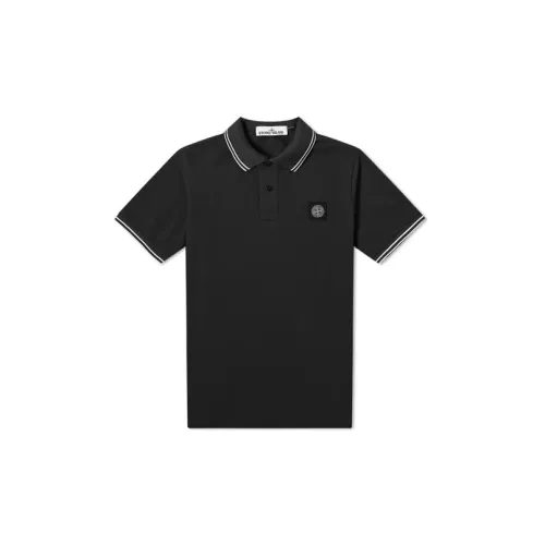 STONE ISLAND SS21 Polo Shirt Men’s Black