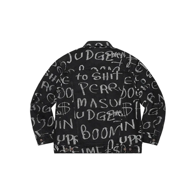 Supreme Black Ark Denim Trucker Jacket-6