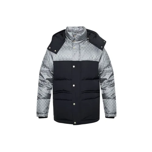 GUCCI Down Jackets Men Silver