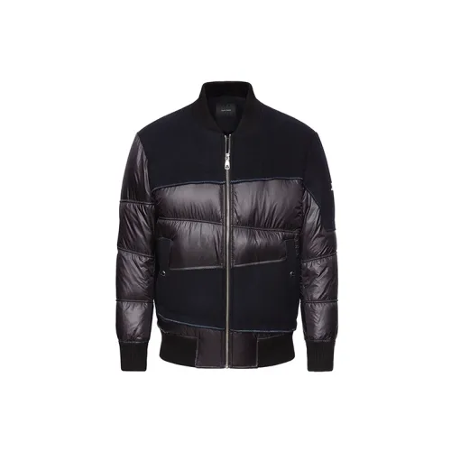 DAVID NAMAN Down Jacket Men Black