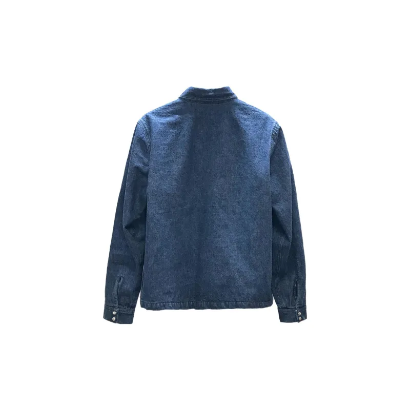 Chrome Hearts Denim Jackets Men Blue-1