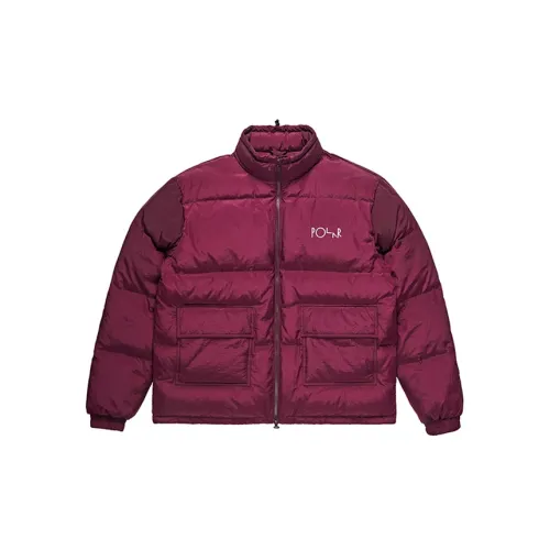 POLAR SKATE CO Down Jackets Unisex Burgundy