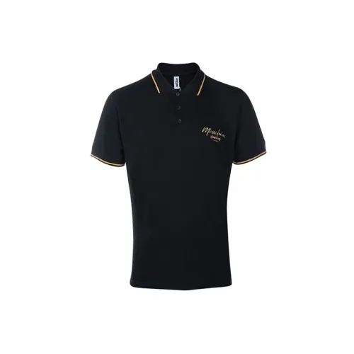 MOSCHINO Polo Shirts Men Black