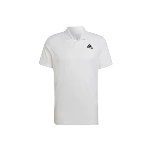 Adidas Polo Shirts Men White