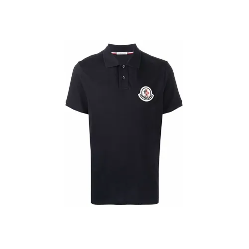 Moncler Polo Shirts Men Black