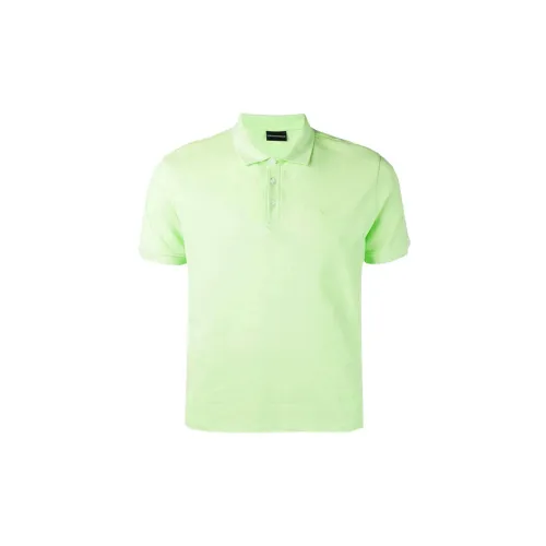 EMPORIO ARMANI Polo Shirts Men Green