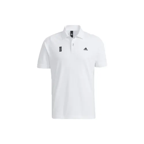 Adidas Polo Shirts Men White