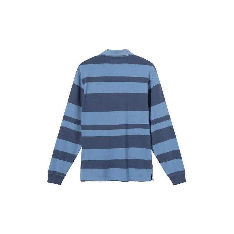 Stussy Polo Shirts Unisex Blue-1