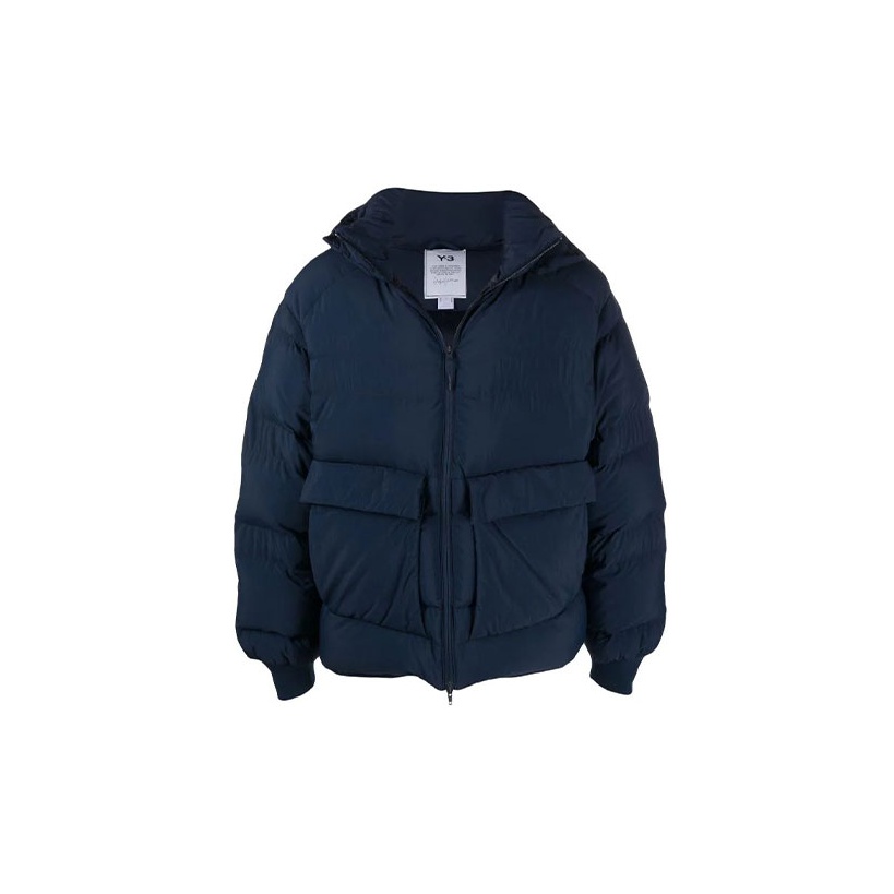 Y-3 Seamless Hooded Down Jacket Black | END. (DK)