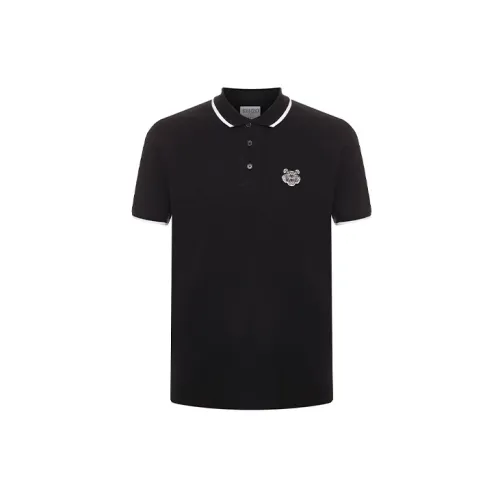 KENZO Polo Shirts Men Black