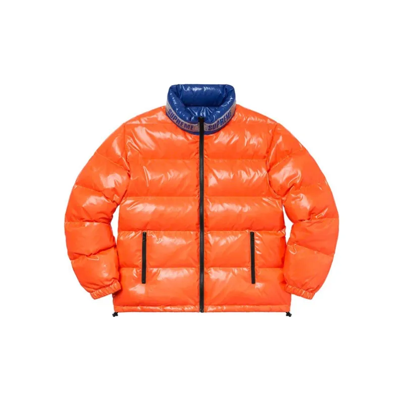 Supreme Shiny Reversible Puffy Jacket-1