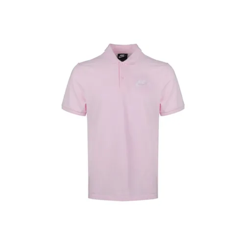 Nike Polo Shirts Men Light Pink