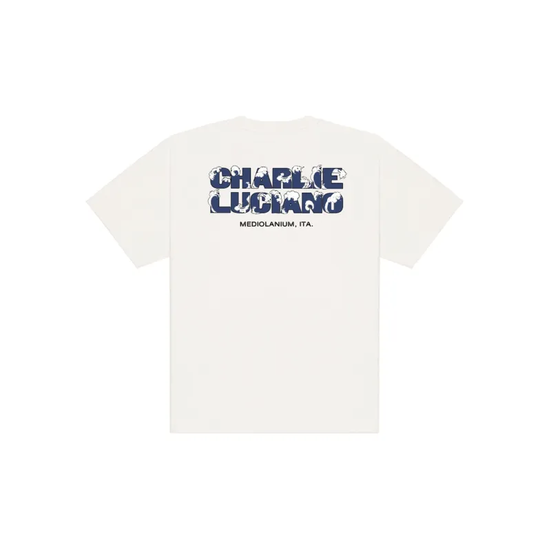 Charlie Luciano T Shirt Unisex White-2