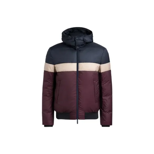 EMPORIO ARMANI Down Jackets Men Maroon