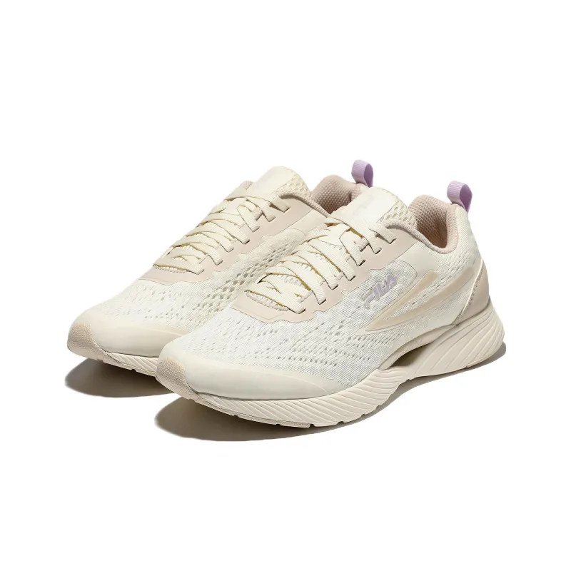 FILA RGB Flex 2 Cushioning Anti Slip And Wear Resistant Low Top Casual Running Shoes Unisex White Coffee Color-2