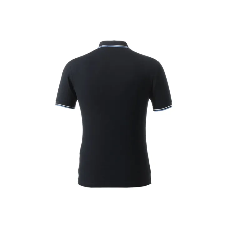 PRADA Polo Shirts Men Blue Black-1