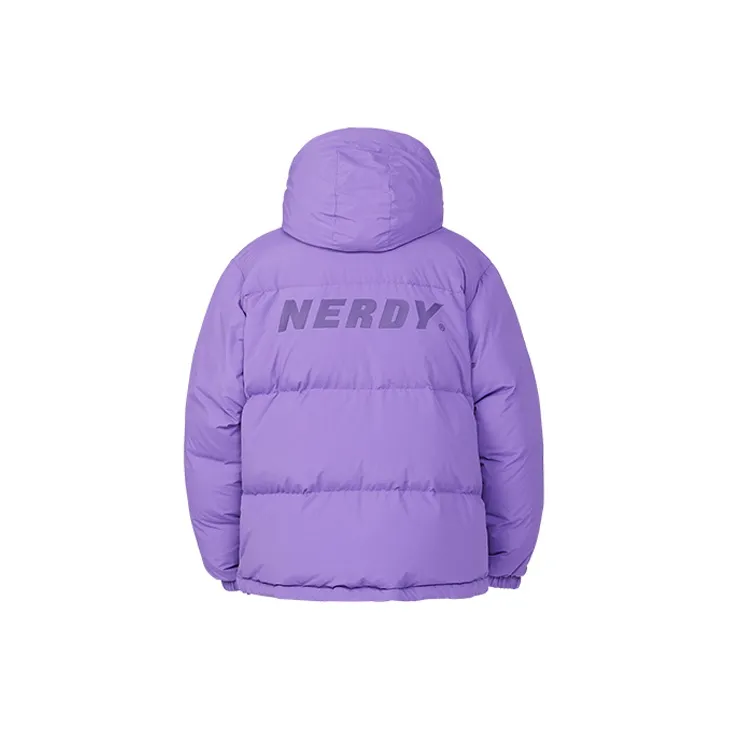 NERDY Down Jacket Winter Unisex Purple-1