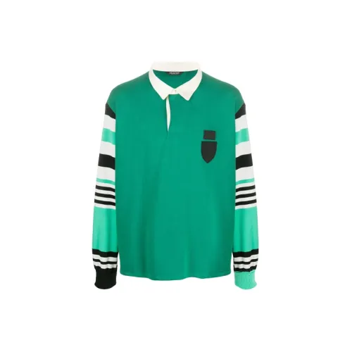 Neil Barrett Polo Shirts Men Green