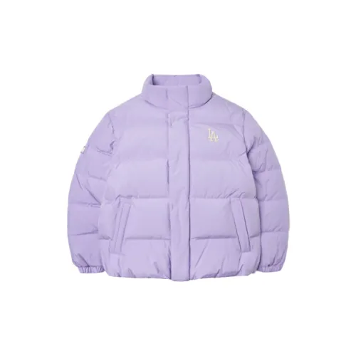 MLB Base Logo Down Jackets Unisex Light Purple