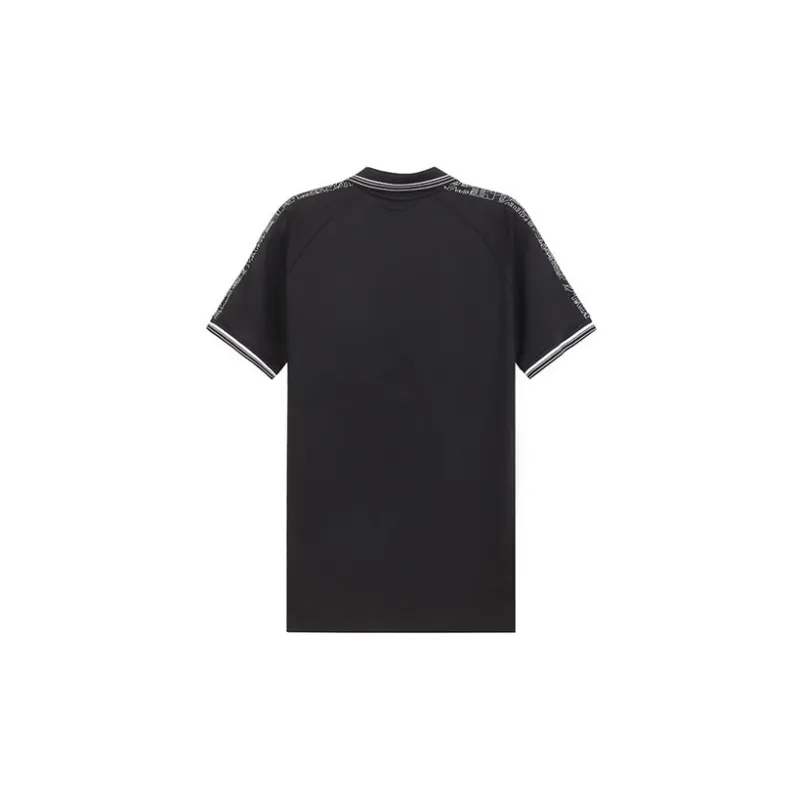 HUGO BOSS Short Sleeved Polo Shirt Men's Black-1