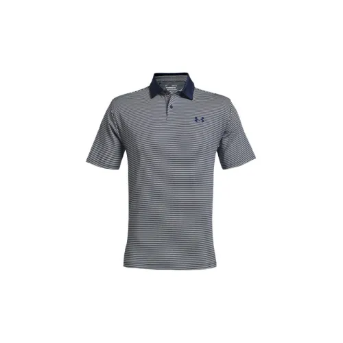 Under Armour Performance Polo Shirts Men Collegiate Blue