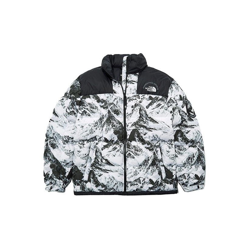 THE NORTH FACE Lhotse Down Jackets Unisex Snow Mountain White