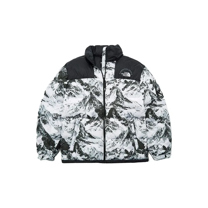 THE NORTH FACE Lhotse Down Jackets Unisex Snow Mountain White - POIZON 