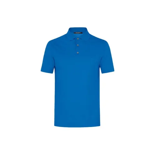 LOUIS VUITTON New Quarterly Products Of LV Polo Shirts Men Blue