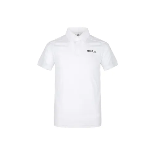 Adidas Polo Shirts Men White