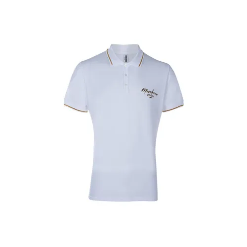 MOSCHINO Polo Shirts Men White