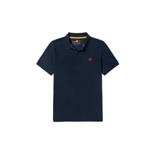 Timberland Polo Shirts Men Dark Sapphire