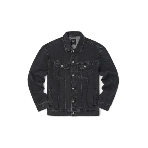 Lee Denim Jackets Men Black Gray