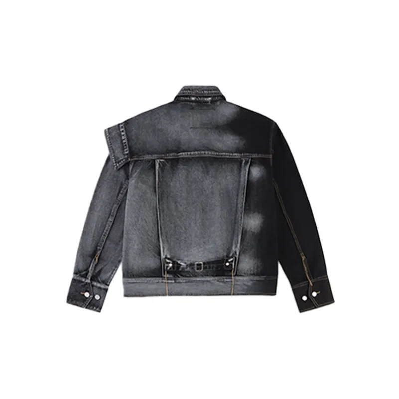 Levi's x XIANFENGXILIE Denim Jacket Unisex Black Gray-1