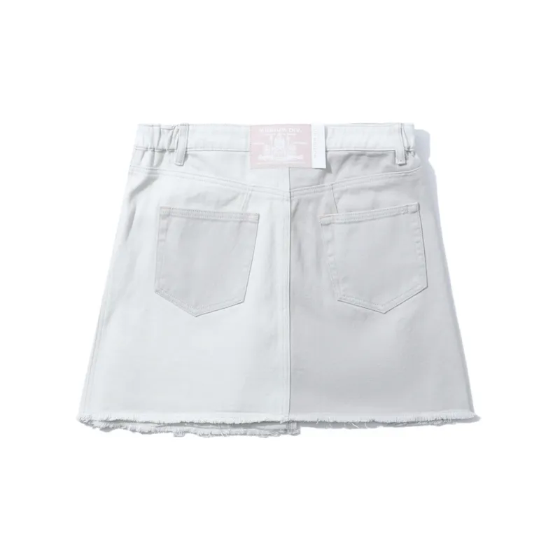 MUSIUM DIV Denim Short Skirts Women's-5
