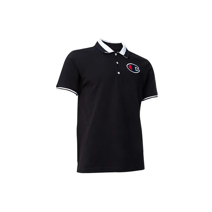 Champion Polo Shirts Men Black-3