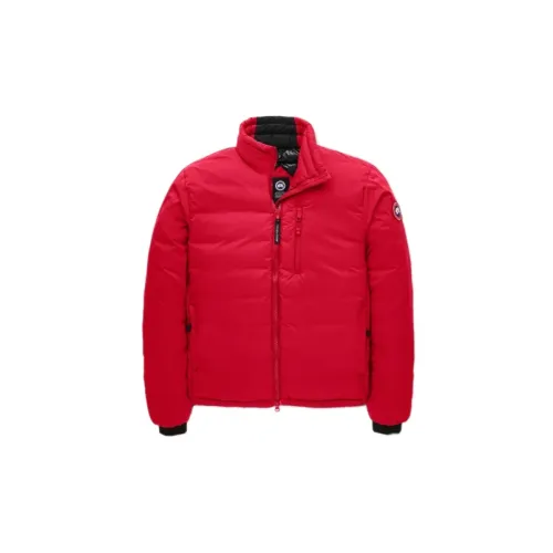 Canada Goose Lodge Series Down Jackets Men Red